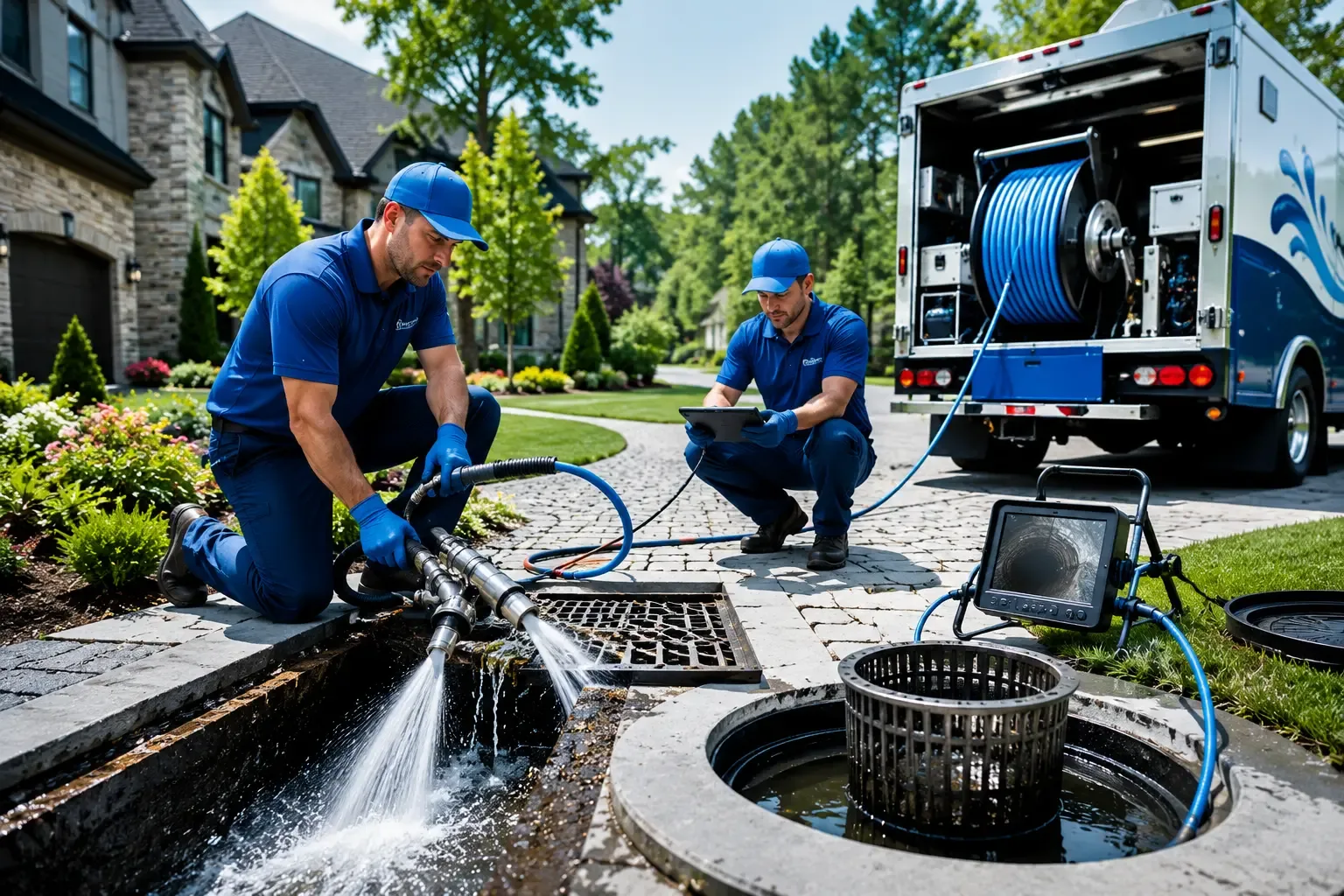 Local outdoor drain cleaning professionals in Jersey Mills, PA